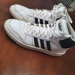 White Adidas shoes